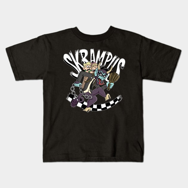 SKrAmpus Kids T-Shirt by Super Cool and Stuff